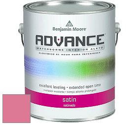 Benjamin Moore 792 Advance Interior Paint-Satin эмаль цвет 2003-40 True Pink