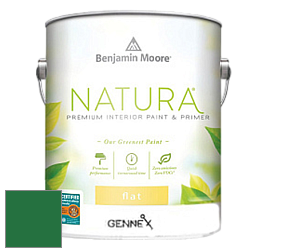 Benjamin Moore 514 Natura Interior Semi-Gloss Finish краска цвет NCS S 3560-G10Y 
