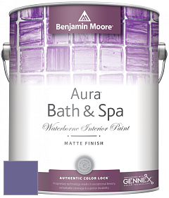 Benjamin Moore Aura 532 Bath & Spa Waterborne Interior Paint Matte Finish краска цвет 1399 Seduction