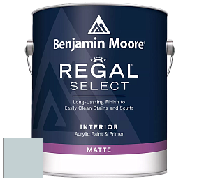 Benjamin Moore 548 IRegal Select Interior Paint - Matte краска цвет 1633 Brittany Blue