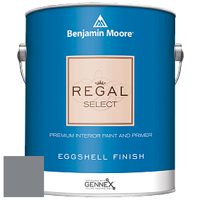 Benjamin Moore 549 Regal Select Waterborne Interior Eggshell Finish краска цвет 1615 Rock Gray