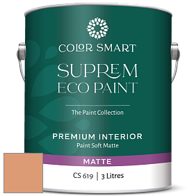 COLOR SMART CS 619 SUPREM ECO PAINT матовая краска цвет 110 Starfish