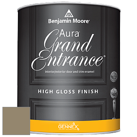 Benjamin Moore Aura 148 Grand Entrance High Gloss эмаль цвет 1532 Majestic Sage