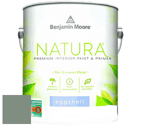 Benjamin Moore 513 Natura Interior Eggshell Finish краска с блеском цвет 699 Garden Oasis