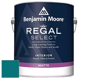 Benjamin Moore 548 IRegal Select Interior Paint - Matte краска цвет RAL 5021 