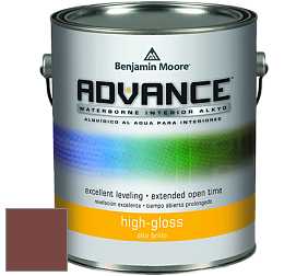Benjamin Moore 794 Advance Interior Paint-High Gloss глянцевая алкидная эмаль цвет 2005-10 Red Rock