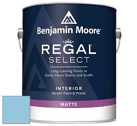 Benjamin Moore 548 IRegal Select Interior Paint - Matte краска цвет 795 Faded Denim