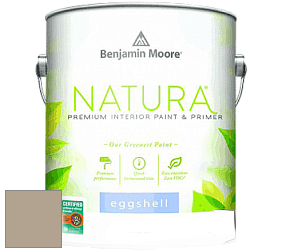 Benjamin Moore 513 Natura Interior Eggshell Finish краска с блеском цвет 977 Brandon Beige