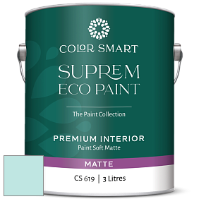 COLOR SMART CS 619 SUPREM ECO PAINT матовая краска цвет NCS S 0520-B50G 