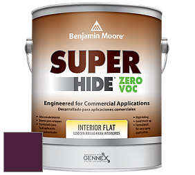Benjamin Moore 355 Super Hide Zero Voc Interior Flat краска цвет RAL 4007 