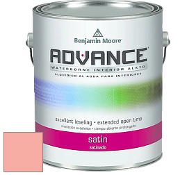 Benjamin Moore 792 Advance Interior Paint-Satin эмаль цвет 003 Pink Paradise