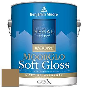 Benjamin Moore W096 Regal Select Exterior Paint-Moor GloSoft Gloss Finish краска цвет 252 Olivetone