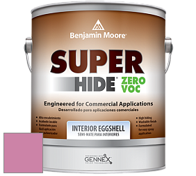 Benjamin Moore 357 Super Hide Zero Voc Interior Eggshell краска цвет 2078-40 Paradise Pink