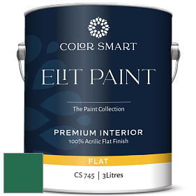 COLOR SMART CS 745 ELIT PAINT глубокоматовая моющаяся краска цвет 2044-10 Green