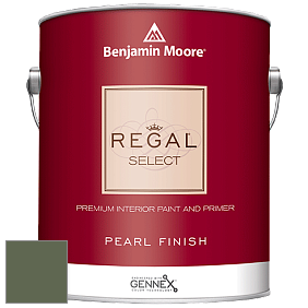 Benjamin Moore 550 Regal Select Waterborne Interior Pearl Finish краска цвет 455 Sweet Basil