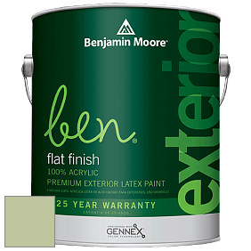 Benjamin Moore Ben 541 Waterborne Exterior Flat Finish краска цвет 542 Corn Stalk