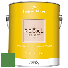 Benjamin Moore 547 Regal Select Waterborne Interior Flat Finish краска цвет NCS S 3060-G20Y 