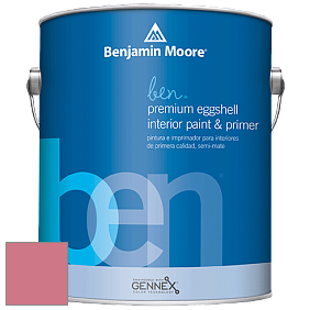 Benjamin Moore Ben W626 Premium Interior Latex Eggshell краска цвет 2007-40 Coral Essence