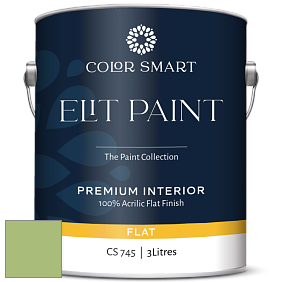 COLOR SMART CS 745 ELIT PAINT глубокоматовая моющаяся краска цвет 426 Fresh Grass