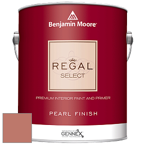 Benjamin Moore 550 Regal Select Waterborne Interior Pearl Finish краска цвет 1201 Spiced Apple Cider