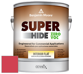 Benjamin Moore 355 Super Hide Zero Voc Interior Flat краска цвет RAL 3018 
