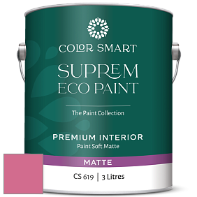 COLOR SMART CS 619 SUPREM ECO PAINT матовая краска цвет NCS S 1060-R20B 