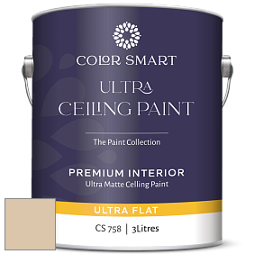COLOR SMART CS 758 ULTRA CEILING PAINT ультраматовая краска цвет 959 Antique Parchment