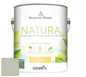 Benjamin Moore 514 Natura Interior Semi-Gloss Finish краска цвет NCS S 2010-G40Y 
