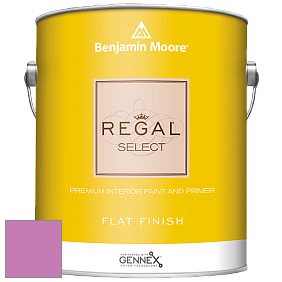 Benjamin Moore 547 Regal Select Waterborne Interior Flat Finish краска цвет 2076-40 Raspberry Mousse
