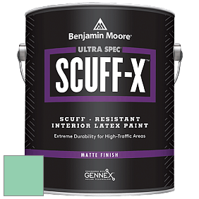 Benjamin Moore 484 Ultra Spec SCUFF-X Interior Matte Finish краска цвет 578 Florida Keys