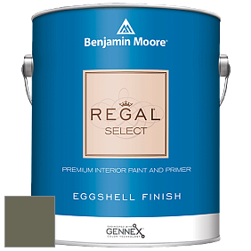 Benjamin Moore 549 Regal Select Waterborne Interior Eggshell Finish краска цвет 476 Jade Romanesque