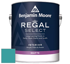 Benjamin Moore 548 IRegal Select Interior Paint - Matte краска цвет 741 San Jose Blue