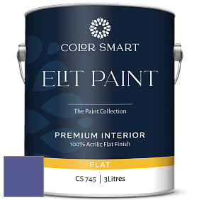COLOR SMART CS 745 ELIT PAINT глубокоматовая моющаяся краска цвет 2068-30 Scandinavian Blue
