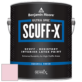 Benjamin Moore 485 Ultra Spec SCUFF-X Interior Eggshell Finish краска цвет 2087-60 Ribbon Pink