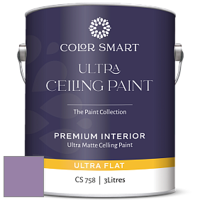 COLOR SMART CS 758 ULTRA CEILING PAINT ультраматовая краска цвет 1391 Naples Sunset