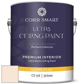 COLOR SMART CS 758 ULTRA CEILING PAINT ультраматовая краска цвет 901 Mystical Powers
