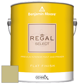 Benjamin Moore 547 Regal Select Waterborne Interior Flat Finish краска цвет 529 Sweet Daphne