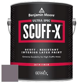Benjamin Moore 486 Ultra Spec SCUFF-X Interior Satin Finish краска цвет AF-635 