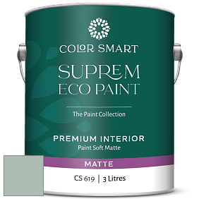 COLOR SMART CS 619 SUPREM ECO PAINT матовая краска цвет 703 Catalina Blue