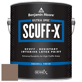 Benjamin Moore 485 Ultra Spec SCUFF-X Interior Eggshell Finish краска цвет 1021 Long Valley Birch