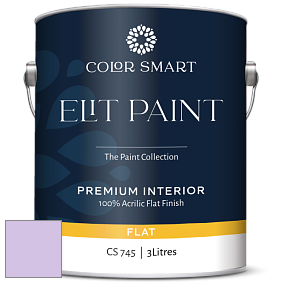 COLOR SMART CS 745 ELIT PAINT глубокоматовая моющаяся краска цвет NCS S 0530-R50B 