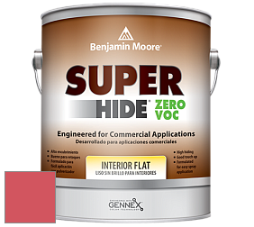 Benjamin Moore 355 Super Hide Zero Voc Interior Flat краска цвет NCS S 1070-R 