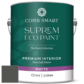 COLOR SMART CS 619 SUPREM ECO PAINT матовая краска цвет 1582 Deep River