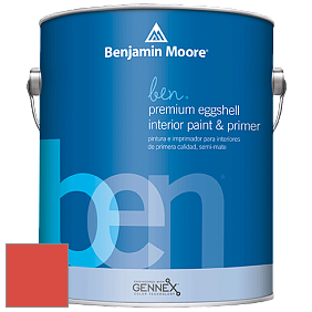 Benjamin Moore Ben W626 Premium Interior Latex Eggshell краска цвет 2012-20 Flame