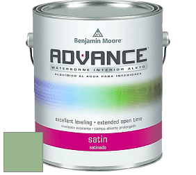 Benjamin Moore 792 Advance Interior Paint-Satin эмаль цвет 564 Gumdrop