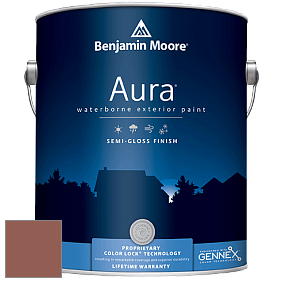 Benjamin Moore Aura 632 Waterborne Exterior Semi-Gloss Finish краска цвет 2094-30 Giant Sequoia