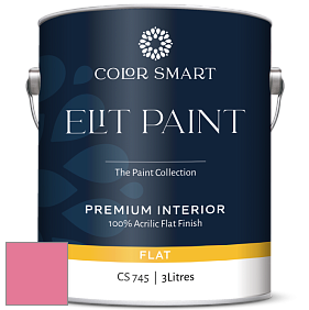 COLOR SMART CS 745 ELIT PAINT глубокоматовая моющаяся краска цвет 2001-40 Pink Popsicle