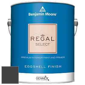 Benjamin Moore 549 Regal Select Waterborne Interior Eggshell Finish краска цвет 2117-10 Carbon Copy