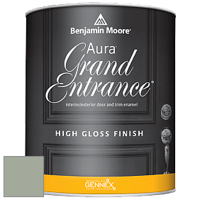 Benjamin Moore Aura 148 Grand Entrance High Gloss эмаль цвет AF-470 
