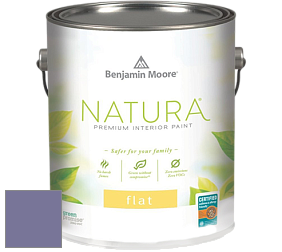 Benjamin Moore 512 Natura Interior Flat Finish матовая краска цвет NCS S 4030-R60B 